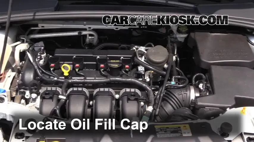 2013 Ford Focus SE 2.0L 4 Cyl. FlexFuel Hatchback Oil